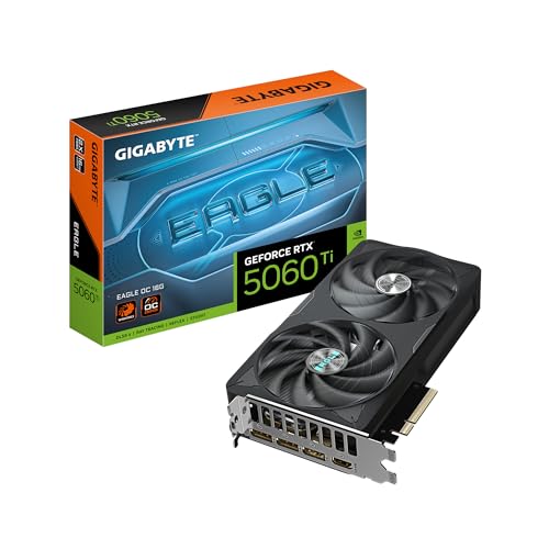Gigabyte GeForce RTX 5060 Ti Eagle OC 16G Tarjeta Gráfica
