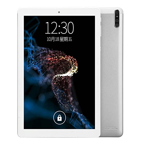 Silver Tablet HD 8800mAh Batería Tablet 6GB RAM 128GB ROM Octa Core 2.5GHz CPU 100-240V para Uso Doméstico