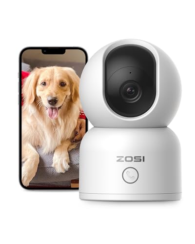 ZOSI C518 2K Cámara Vigilancia WiFi IP Interior Domicilio con Enchufe