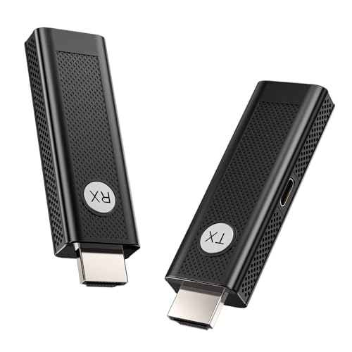 NODELINK HDMI Inalámbrico 1080P Transmisor y Receptor Plug & Play para PC