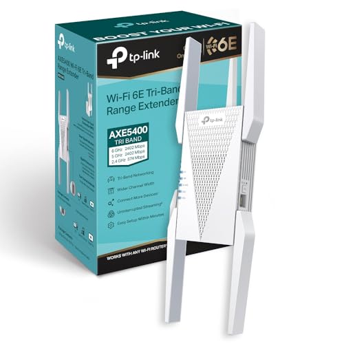 TP-Link RE815XE Repetidor WiFi 6e Mesh AXE5400