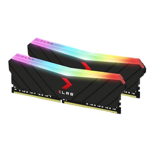 PNY Kit de Módulos de Memoria RAM XLR8 Gaming Epic-X RGB™ DDR4 3200MHz 16GB