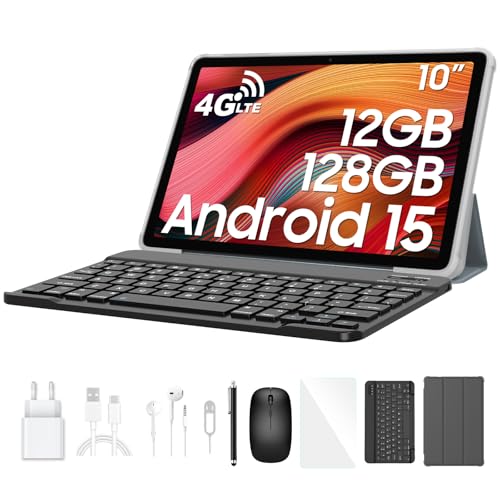 Blackview Tablet Android 15 Tab 60 Pro 10 Pulgadas Tableta 12GB RAM+128GB ROM/2TB TF