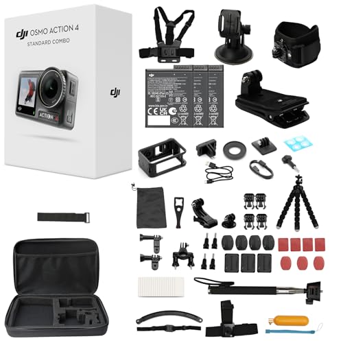 DJI Osmo Action 4 Pro Adventure Combo con 58 accesorios