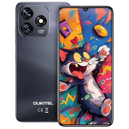 OUKITEL C51 Teléfonos Inteligentes 2025-6.8" Pantalla HD+ 90Hz Movil Android 14