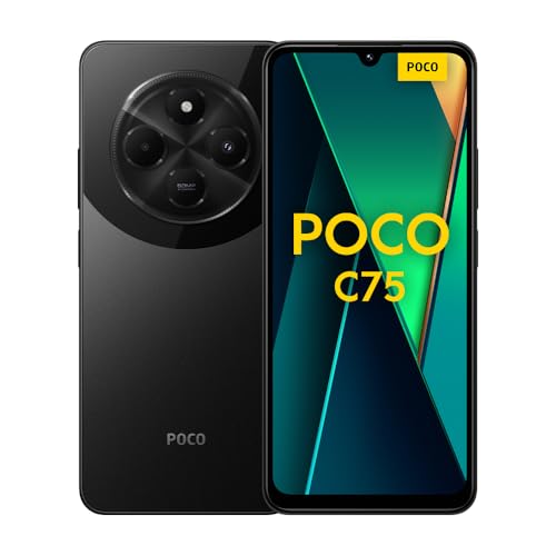 Xiaomi POCO C75 4G Black-Smartphone 8+256GB