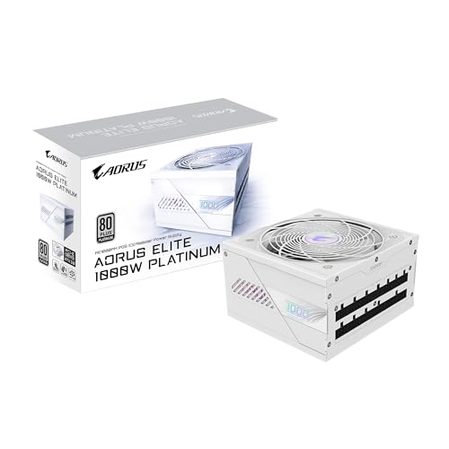 GIGABYTE AORUS Elite P1000W Ice Fuente de Alimentación