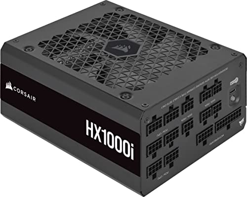 Corsair HX1000i Fuente de Alimentación ATX Totalmente Modular de Muy Bajo Nivel Sonoro