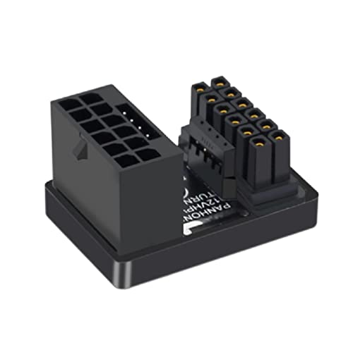 ASHLUYAK Adaptador de fuente de alimentación para GPU de 180 grados