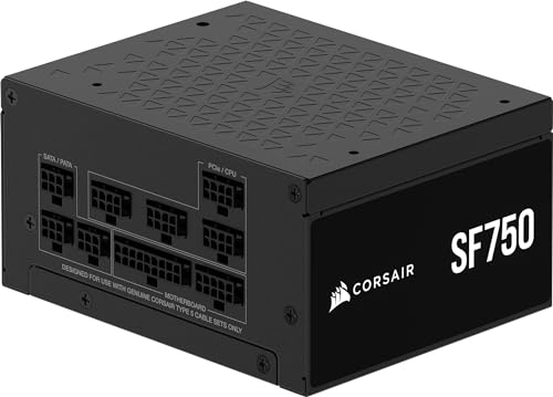 Corsair SF750 alimentatore per computer 750 W 24-pin ATX ATX Nero
