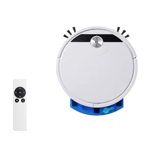 MANDDLAB RS800 5 en 1 con Control Remoto Robot Aspirador Inteligente SúPer Silencioso Trapeador en Seco y HúMedo ElectrodoméSticos Blanco