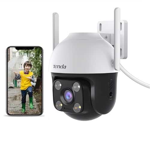 Tenda 2.5K 4MP Camara Vigilancia Exterior