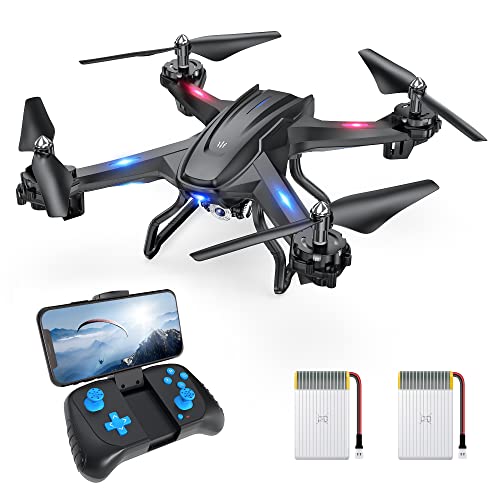 UranHub Drone con cámara para adultos HD 2K Live Video Drone para principiantes y niños con control de gestos