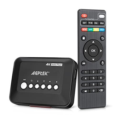4K@30hz HDMI Reproductor Multimedia con Salida de HDMI/AV