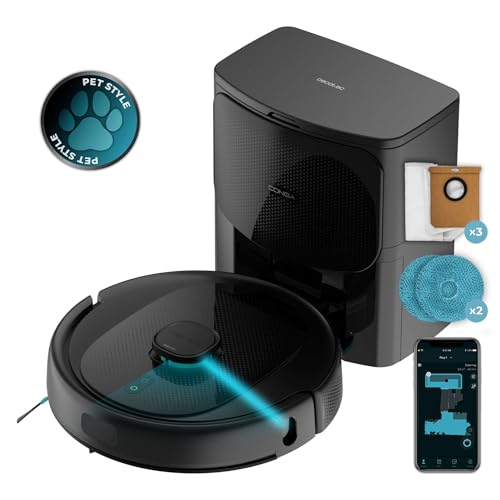 Cecotec Robot Aspirador Base Autovaciado Conga 9590 Spin Revolution Ultra Power Home