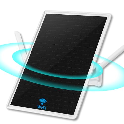 Repetidor WiFi Amplificador WiFi Inalámbrico Batería Solar Exterior