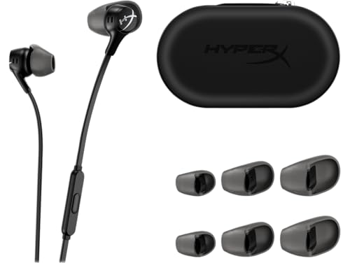 HyperX Auriculares con Micrófono Cloud Earbuds II Negro