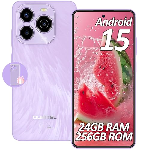 OUKITEL C65 Pro Telefono Movil Android 15-24GB+256GB/1TB Moviles