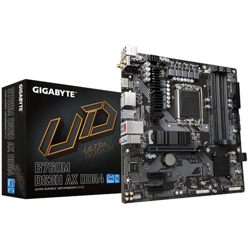 GIGABYTE B760M DS3H AX DDR4 Placa base