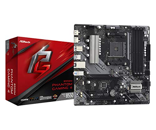 ASROCK B550M Phantom Gaming 4 AM4 DDR4 MATX Retail