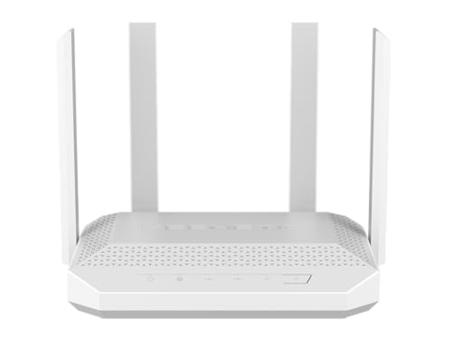 Keenetic Router Hero AX3000 Mesh Wi-Fi de 6 Gigabit con un conmutador inteligente Gigabit de 4 puertos y un conmutador inteligente de 1 puerto de 2