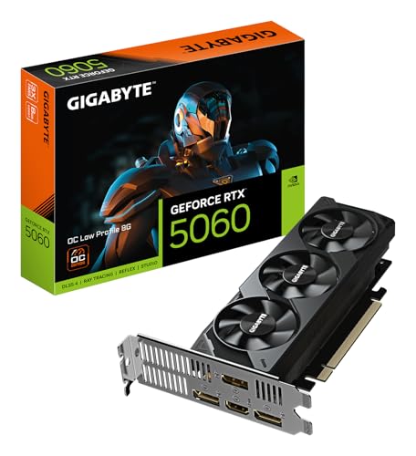 Gigabyte GeForce RTX 5060 OC Low Profile 8G Tarjeta Gráfica