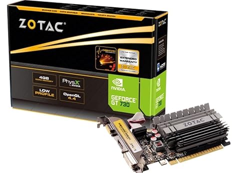 Zotac ZT-71115-20L Tarjeta gráfica NVIDIA GeForce GT 730 4 GB GDDR3