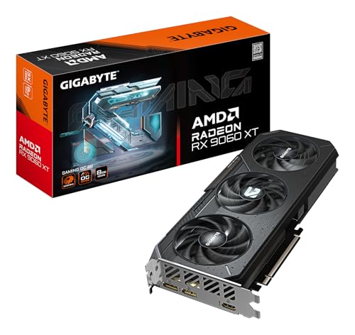 Gigabyte Radeon RX 9060 XT Gaming OC 8G Tarjeta Gráfica