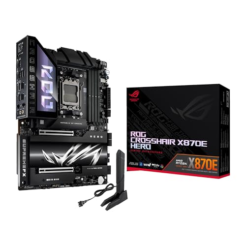 ASUS Motherboard ROG Crosshair X870E Hero AMD X870E AM5 ATX