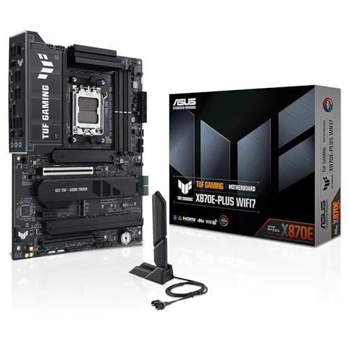 ASUS TUF Gaming X870E-PLUS WIFI7 Placa Base AMD X870E ATX