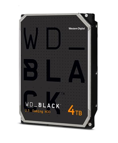 WD_Black 4TB de Alto Rendimiento Disco Duro Interno 3.5"