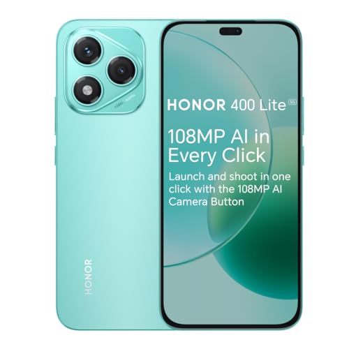 Honor 400 Lite 5G 8GB/256GB 6.7" AMOLED 108MP IA 35W WiFi AC Android 15 Verde