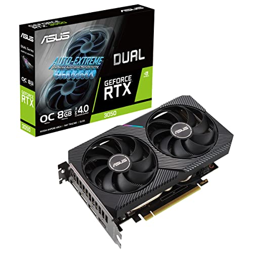 ASUS Dual NVIDIA GeForce RTX 3050 OC Edition