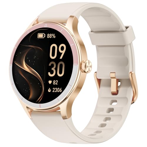 TOOBUR Reloj Inteligente Mujer Redondo