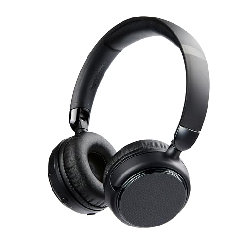 Amazon Basics Auriculares supraaurales inalámbricos Bluetooth