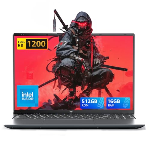 ACEMAGIC 16" 2025 Ordenador Portátil Quad-Core Procesador N-95