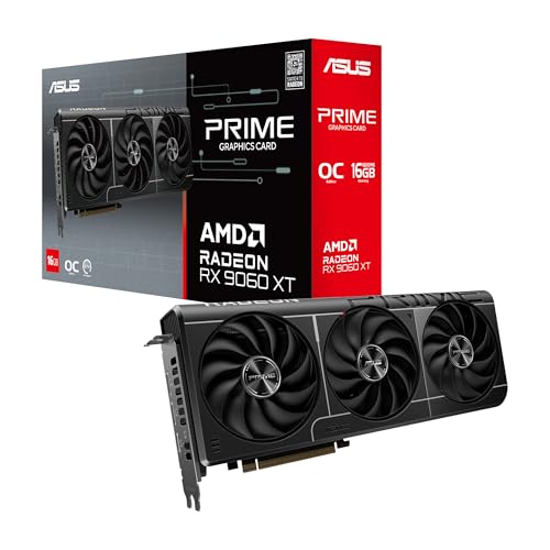 ASUS Prime Radeon RX 9060 XT 16 GB GDDR6 OC Edition